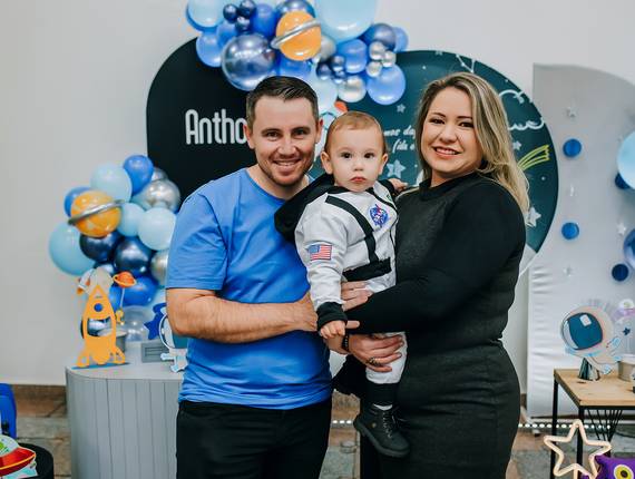 Aniversário Infantil  de ANTHONY / 1 ANINHO