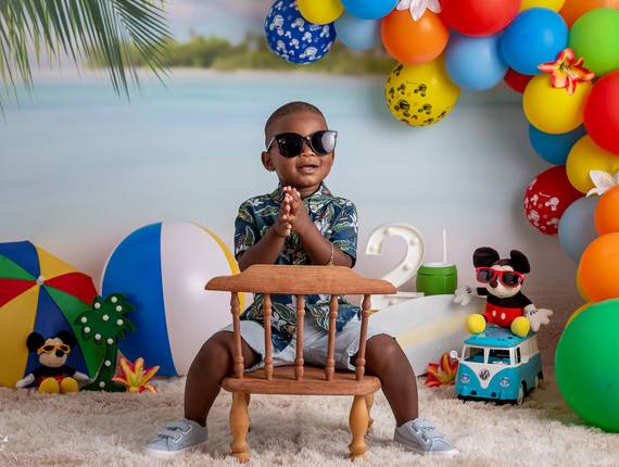 Pré-Festa de Heitor - Mickey na Praia