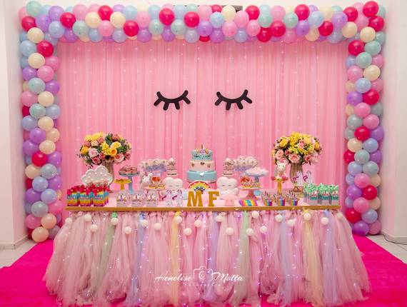 Aniversários de Maria Flor - 4 anos