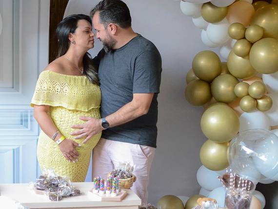 Gestante de Chá de bebê - Marcela à espera do Gael