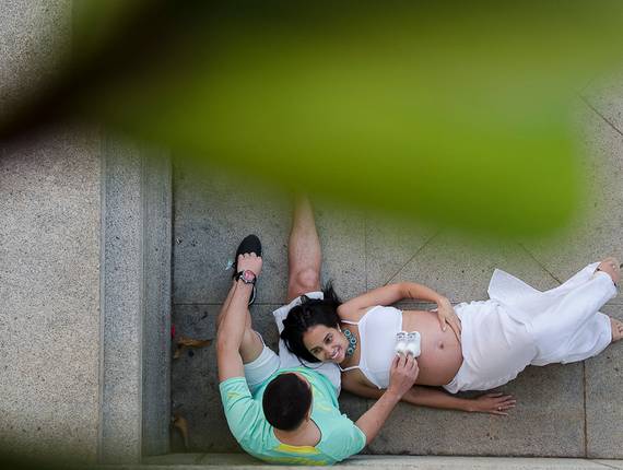 Gestante de Ensaio gestante - Luana