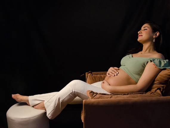 Gestante de Ensaio gestante - Ellen - à espera da Rebeca 