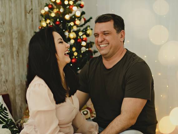 Sessão de Natal  de Natal da família Anhesini