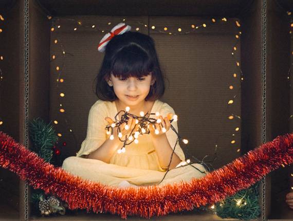 Sessão de Natal  de Natal na caixa 2024