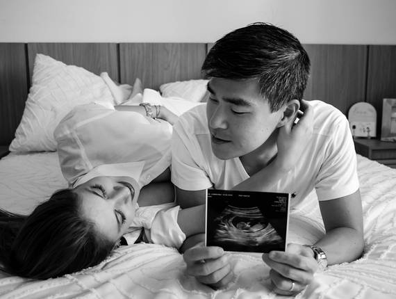 Ensaio Gestante de A linda espera do Max