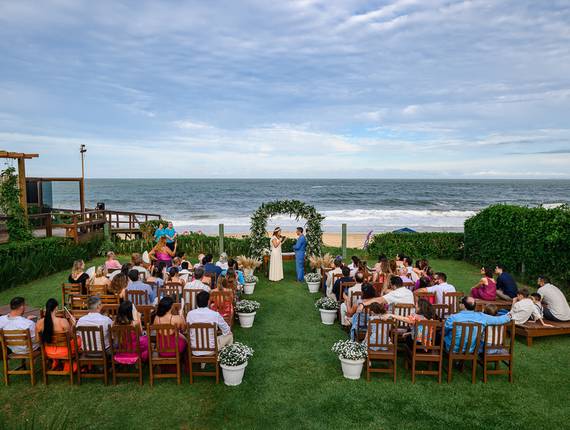 Casamento de Casamento de Milagros e Felipe na Pousada Villa Sonali em Balneário Camboriú, SC