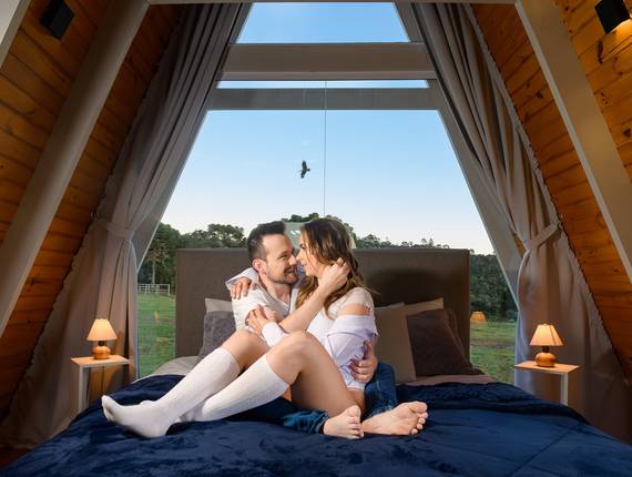 Ensaio Casal - Pré-wedding de Ensaio Pré-Wedding Vanessa e Paulo em Urubici - Fotógrafo SC