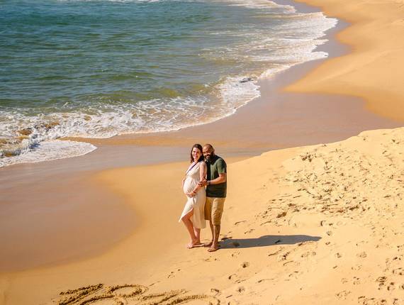 Gestante  de Ensaio Gestante na Praia em Itapema  | Santa Catarina
