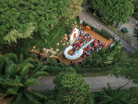 Casamento de Casamento no Espaço Cascata do Indaiá Eventos em Itapema