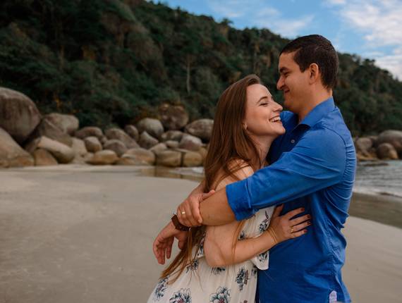 Ensaio Casal - Pré-wedding de Pré Wedding em Bombinhas, SC