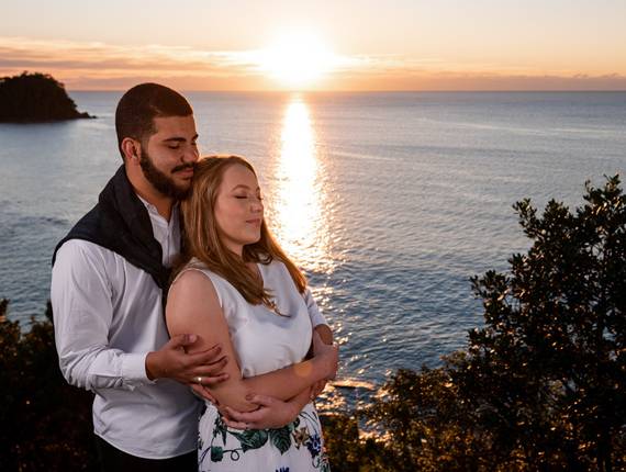 Ensaio Casal - Pré-wedding de Ensaio de Casal em Itapema, SC