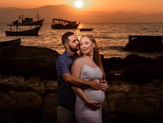 Gestante  de Ensaio de Gestante em Bombinhas, SC