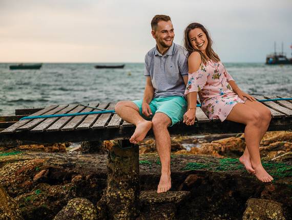 Ensaio Casal - Pré-wedding de Pré Wedding em Bombinhas, SC