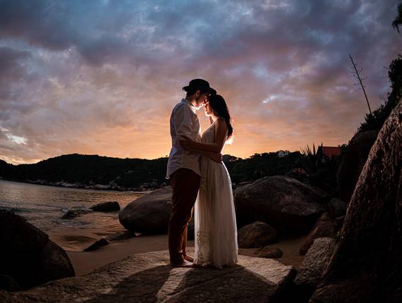 Ensaio Casal - Pré-wedding de Pré Wedding em Bombinhas, SC