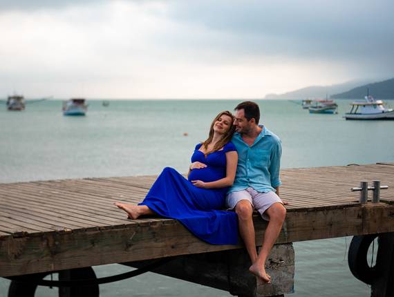 Gestante  de Ensaio Gestante em Bombinhas, SC