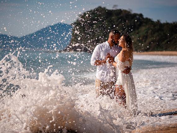 Ensaio Casal - Pré-wedding de Pré Wedding em Itapema, SC