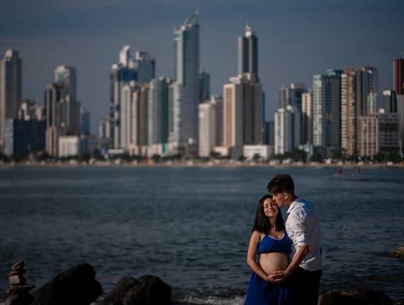 Gestante  de Ensaio Gestante em Balneário Camboriú, SC