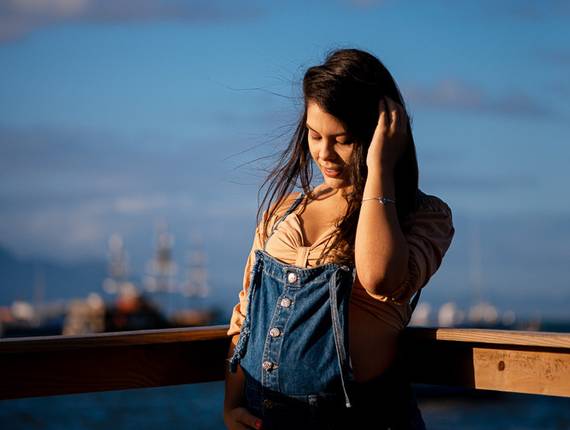 Gestante  de Ensaio Gestante em Bombinhas, SC