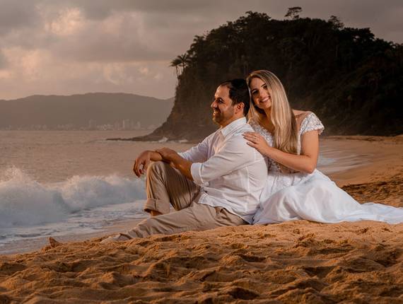 Ensaio Casal - Pré-wedding de Pré Wedding em Itapema, SC