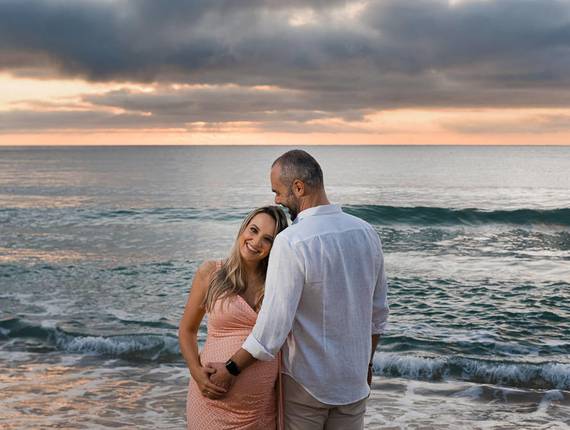 Gestante  de Ensaio Gestante em Itapema, SC