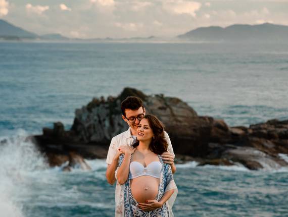 Gestante  de Ensaio Gestante em Florianópolis, SC