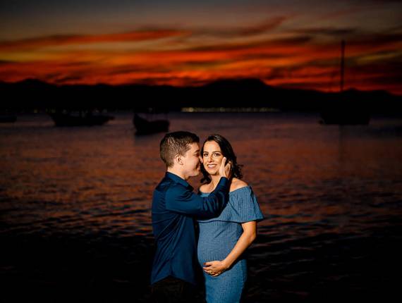 Gestante  de Ensaio Gestante em Bombinhas, SC