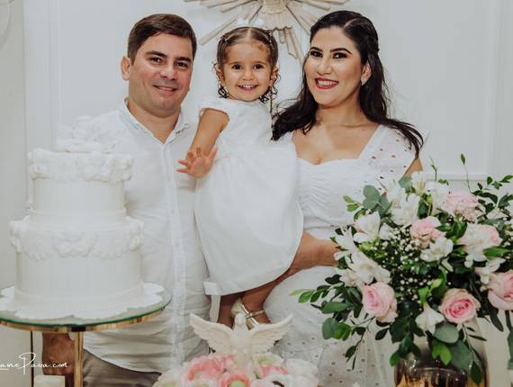 Infantil de Batismo e 2 anos de Maju