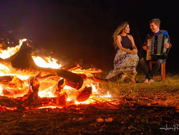 Casais de Bastidores do clipe Nossa rotina - Tanda e Waldonys