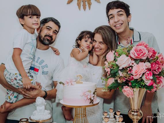 Infantil de Batizado e 2 anos de Maria Rita