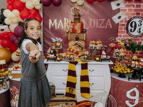 Aniversário de 9 anos de Malu