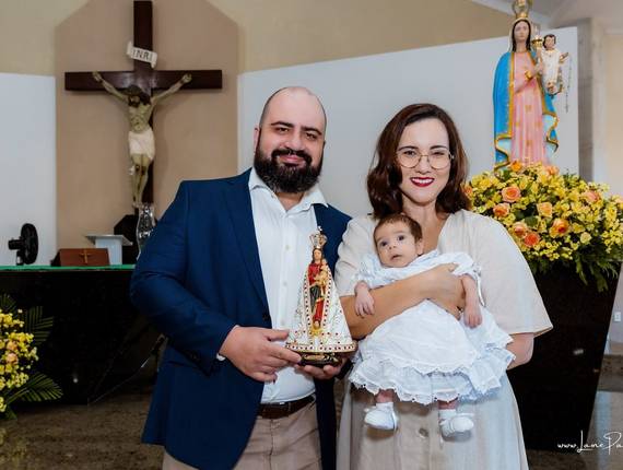 Infantil de Batizado de Ana Luíza