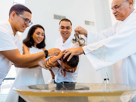 Infantil de Batizado de Scott e Gabriela