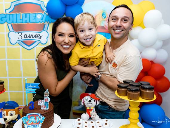 Aniversário de 3 anos de Guilherme