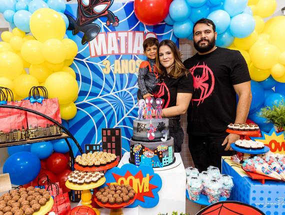 Aniversário de 3 anos de Matias