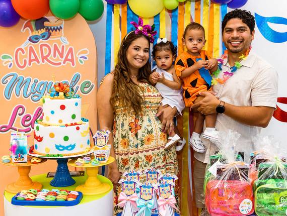 Aniversário de 1 ano de Leticia e Miguel