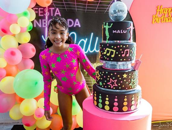 Aniversário de 11 anos de Malu