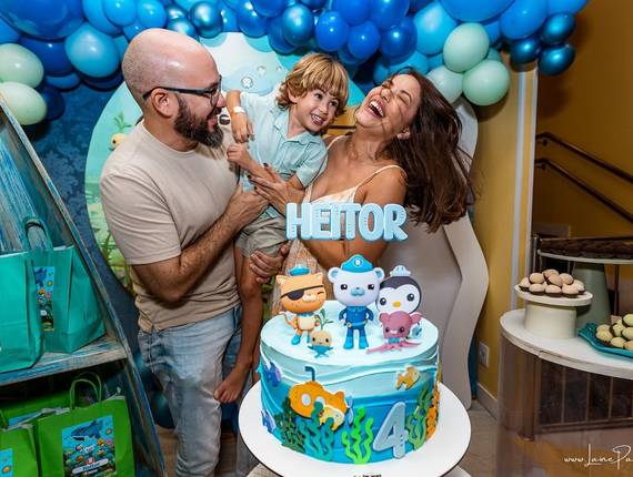 Aniversário de 4 anos de Heitor