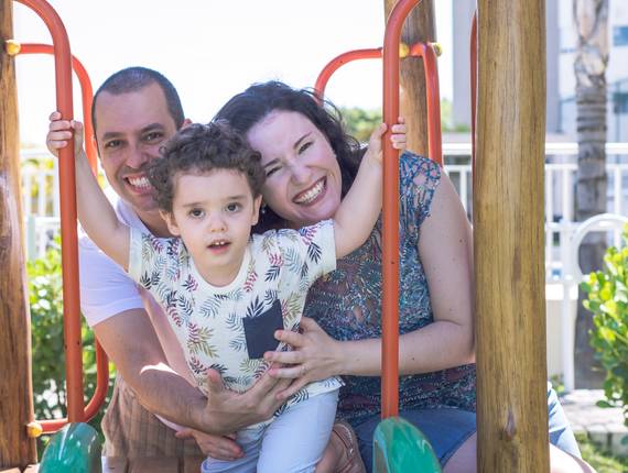 Família de Ensaio de Família Luciana, Douglas e Lucas