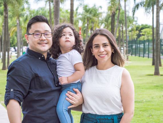 Família de Ensaio de Família Adriane, Lucas e Luiza