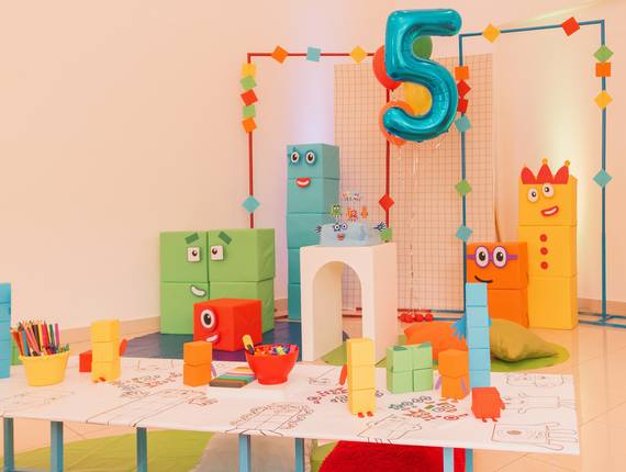 Para crianças de Numberblocks para o João Pedro