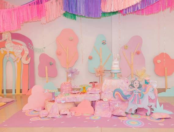 Para crianças de Jardim de unicórnios da Catarina