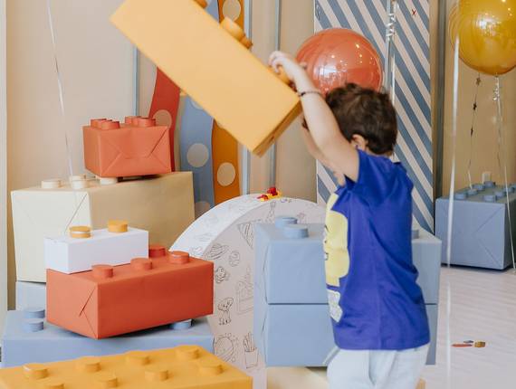 Para crianças de Tutu e Dudu no planeta lego