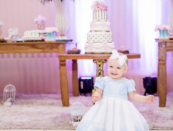 Aniversário de Fotografia de Aniversario Infantil de 1 aninho Alice no Buffet Cenário Encantado