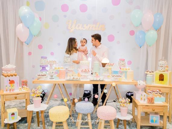 Aniversário de Fotografia Festa de Aniversário Infantil em Maringá - YASMIM - 1 aninho
