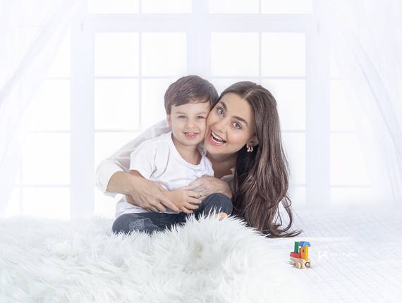 Família de Dia das Mães - Elô & Theo