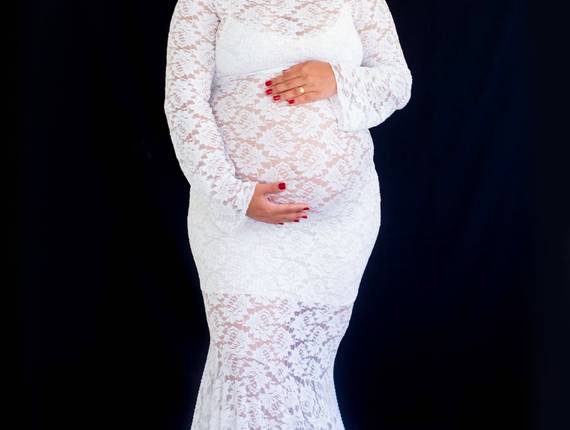 gestante  de Carrego dentro de mim o milagre da vida ...