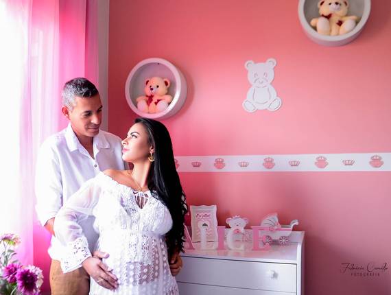 gestante  de Tá tudo prontinho pra você e amor e oque não falta ,pode chegar <3