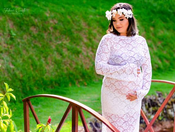 gestante  de Você vai nascer de mim , e eu vou renascer de você