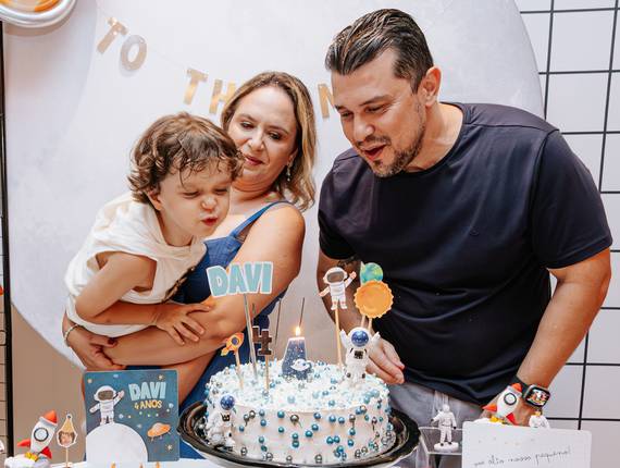 Aniversários de Astronauta Davi faz 4!