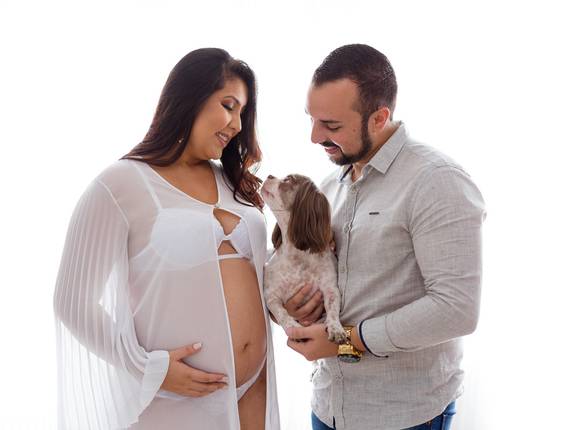 Gestante de Ensaio Gestante Bruna